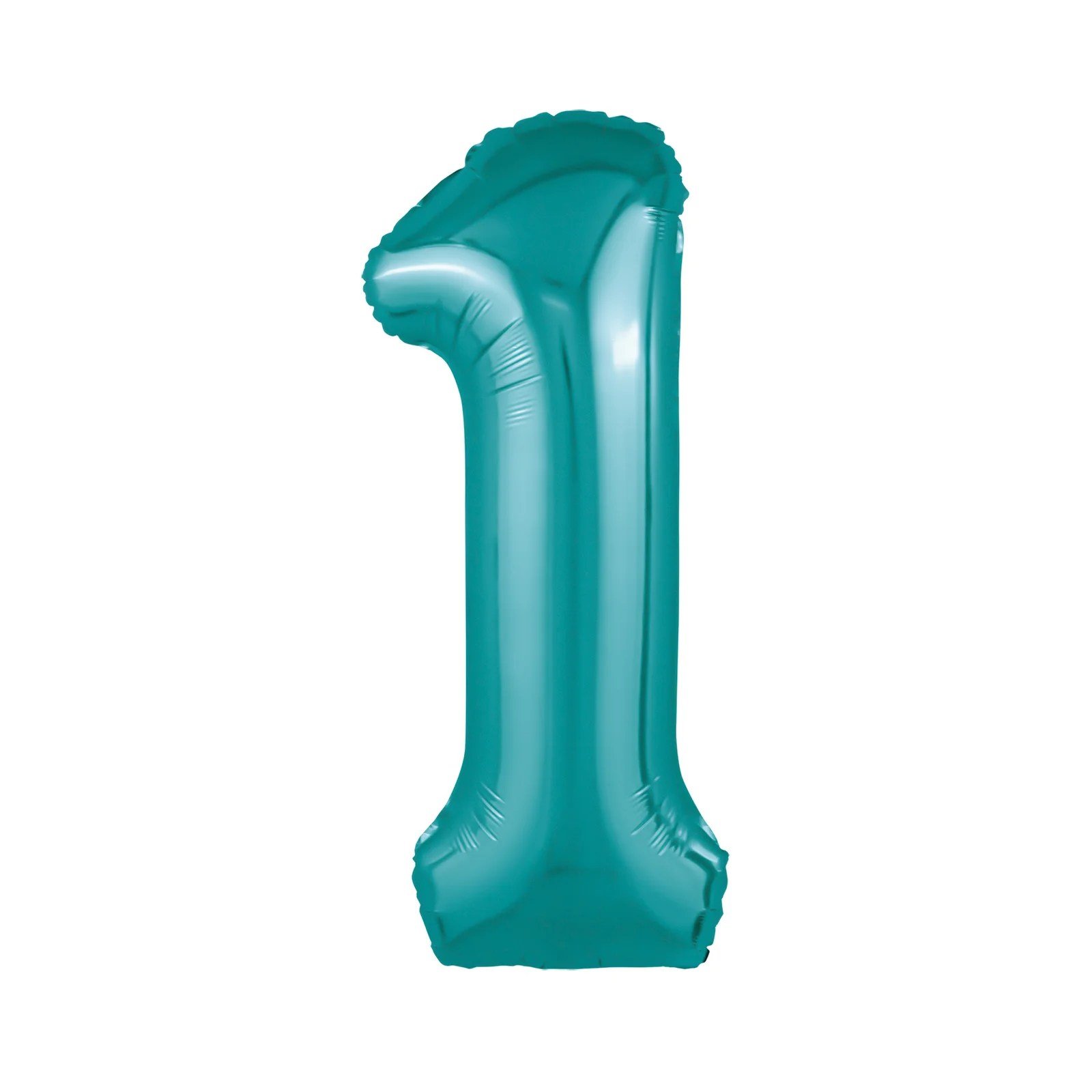 Balon din folie Cifra "1" 102 cm (40") Ocean