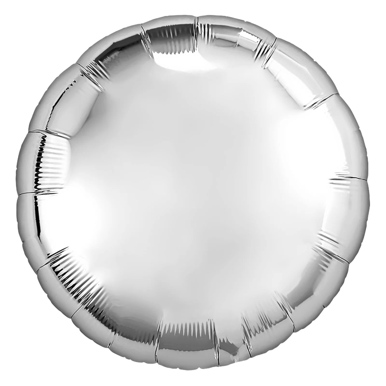 Balon din folie Cerc 46 cm (18") silver