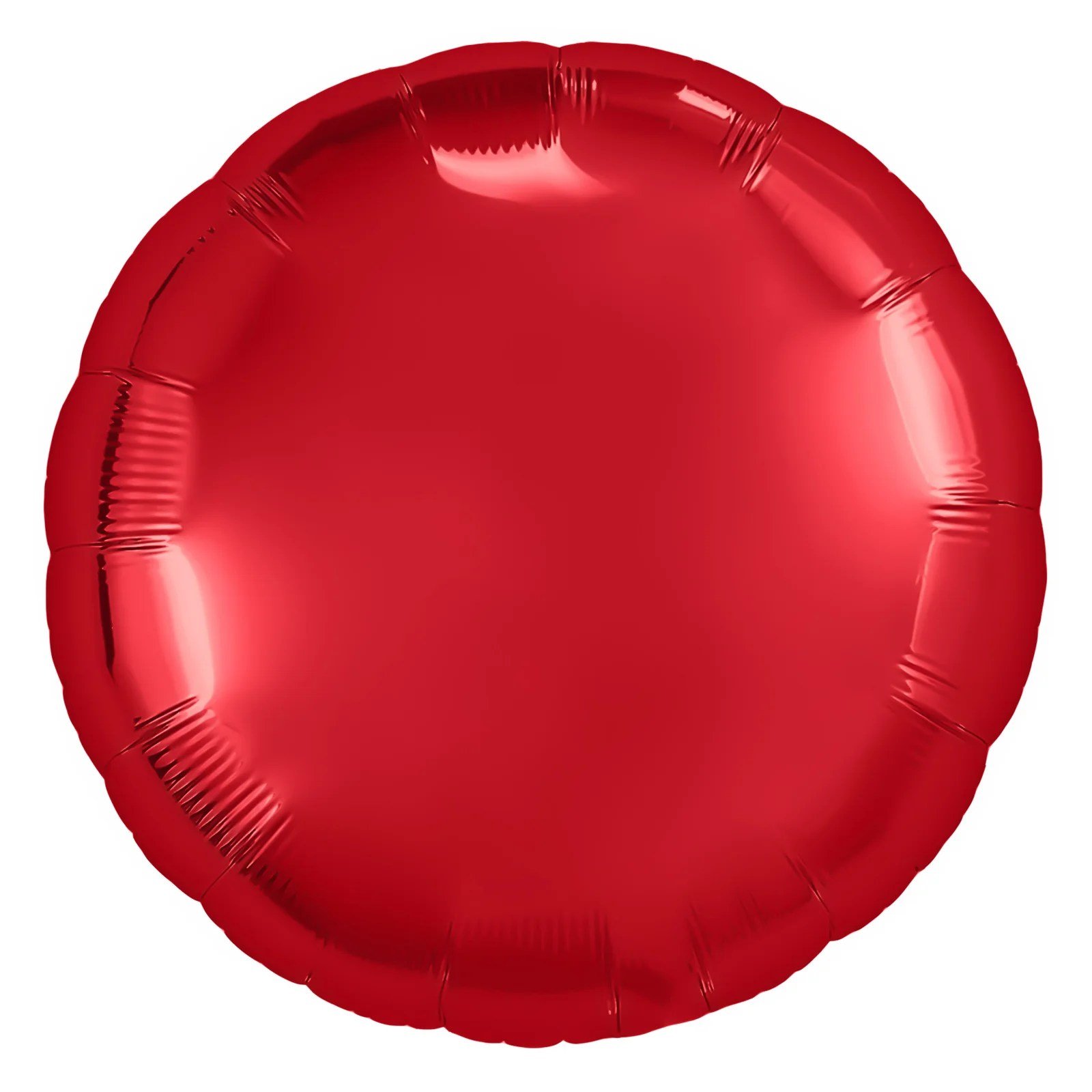Balon din folie Cerc 46 cm (18") roșu