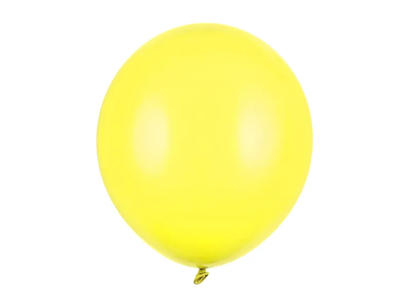 Balon latex Pastel 43 cm (18") galben deschis, SB