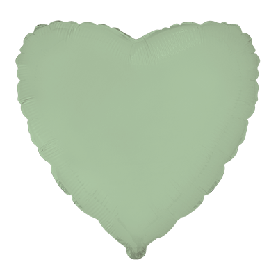 Balon din folie Inima 48 cm (19″) Satin de mentol FX
