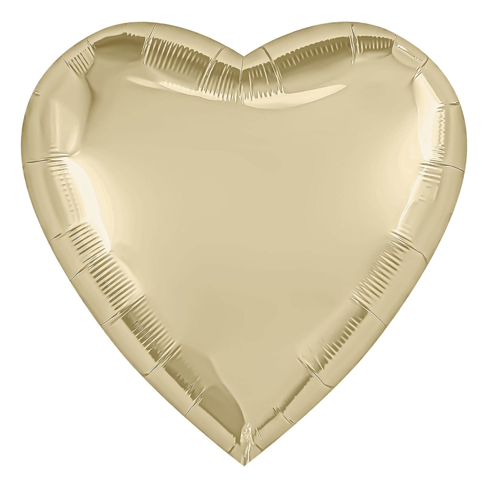Balon din folie Inima 90 cm (36") Sampanie AG