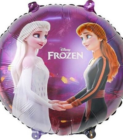 Balon din folie Cerc 48 cm (19″) Frozen Elsa / Anna