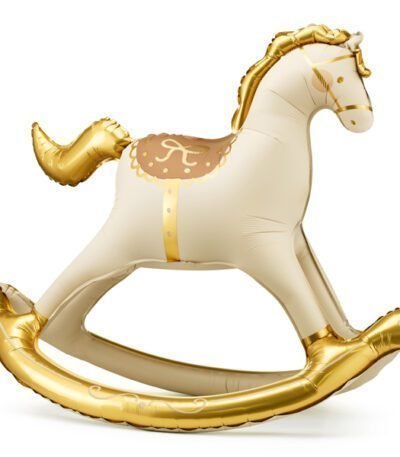 Balon din folie Calut bej, 118 х 104 cm