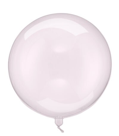 Balon transparent Orbz 40 см (16″) roz