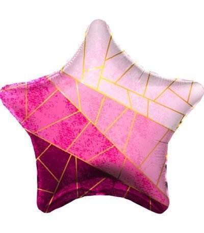 Balon din folie Stea cu desen 48 cm (19″) Diagonale i/i Balon din folie Stea cu desen 48 cm (19″) Diagonale i/i