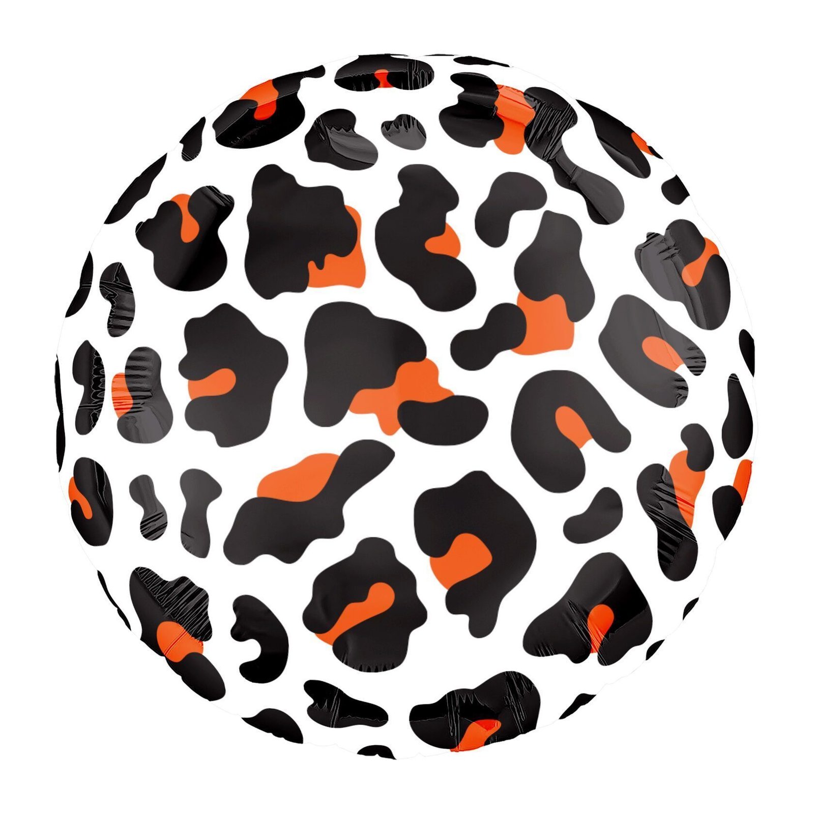 Balon din folie Cerc cu desen 48 cm (19") Leopard i/i