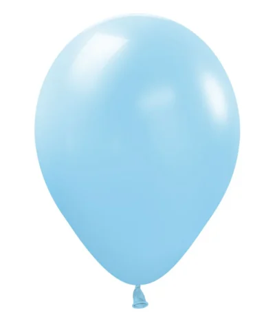 Balon latex 5″ Pastel  Light Blue CN / 100 pc.