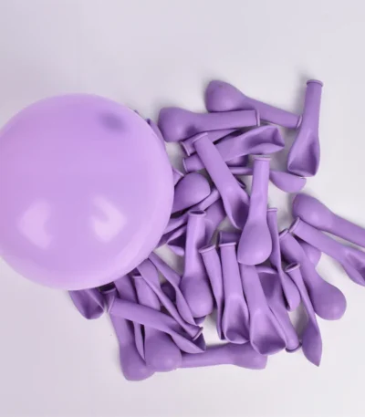 Balon latex 5″ Pastel  Mac Purple CN / 100 pc.