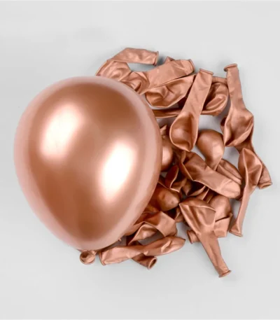 Balon latex Chrom 12 cm (5″) Roz Gold CN / 100 pc. Balon latex Chrom 12 cm (5″) Roz Gold CN / 100 pc.