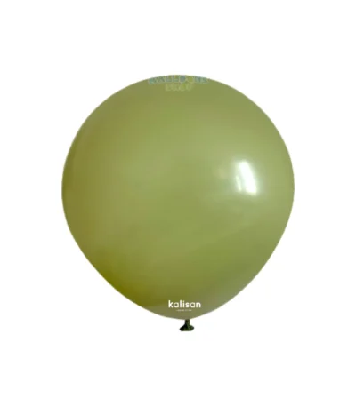 Balon latex 5″ Pastel CN RTR Bean Green / 100 pc.
