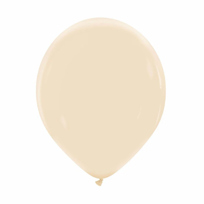 Balon latex 12" Pastel CN Creme 1pkt/100pc